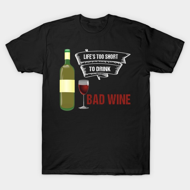WINE T-Shirt by rabiidesigner